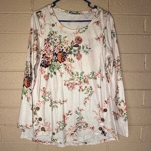 Quinee Floral Long Sleeve Top